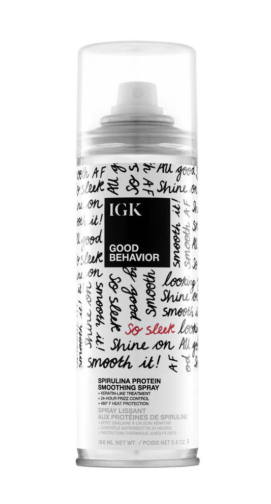 IGK Good Behavior Spirulina Protein Smoothing Spray